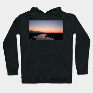 Waterway Sunset #1 Hoodie